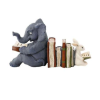 Elephant And Rabbit Reading Resin Craft Ornament