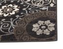 Lundy Chocolate/Black/Beige Area Rug 8x10