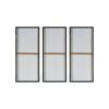 Gold Foil Abstract 3-piece Canvas Wall Art Set